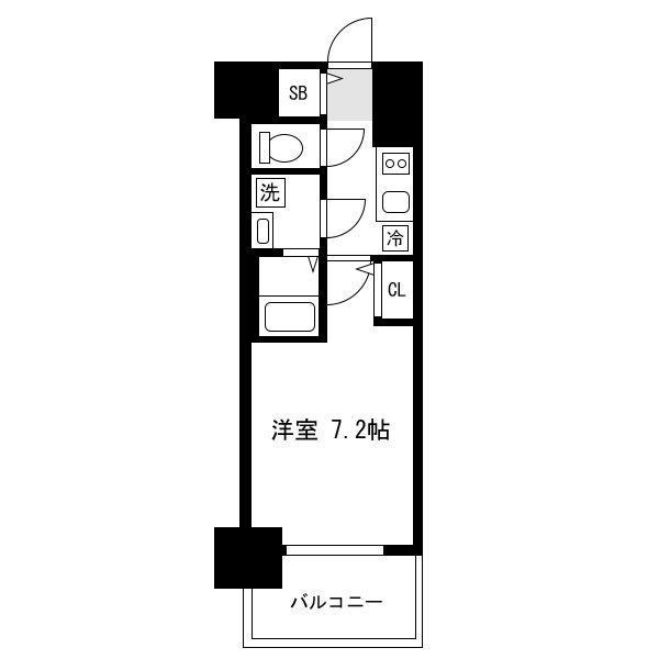 アットイン名古屋城西1-1の間取り