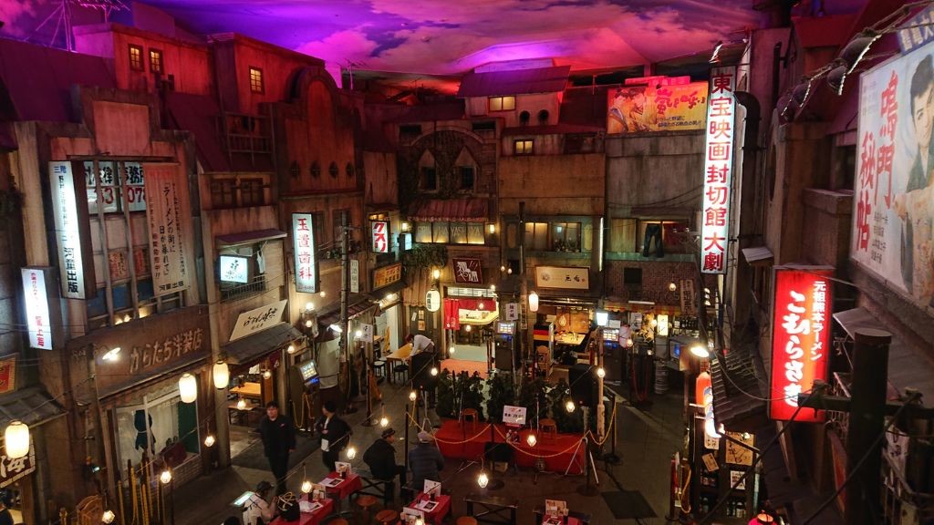 新横浜ラーメンミュージアムの施設内