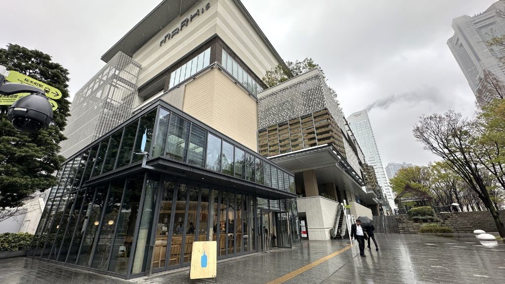 ブルーボトルコーヒー みなとみらいカフェの外観