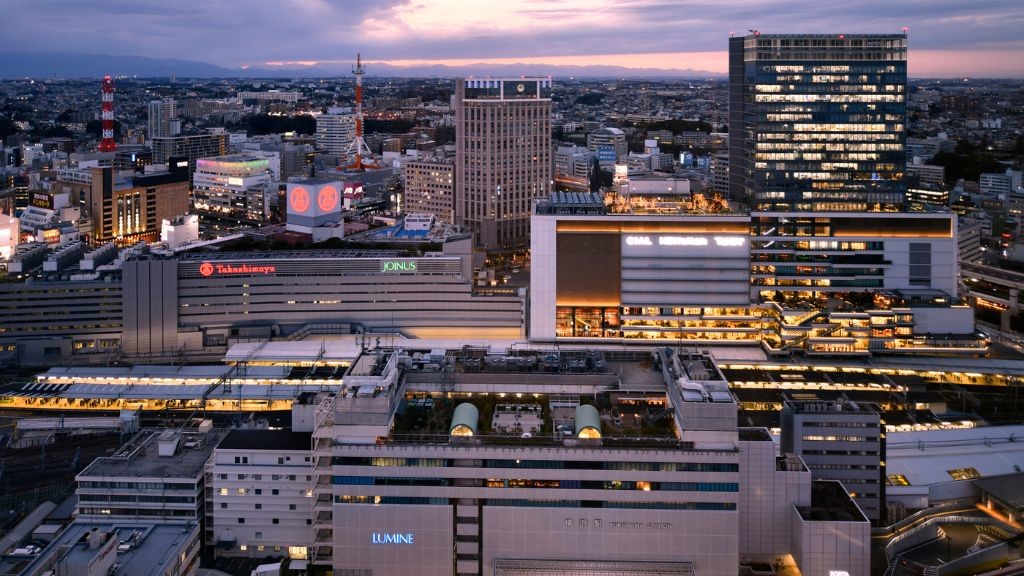 横浜駅周辺の都市景観