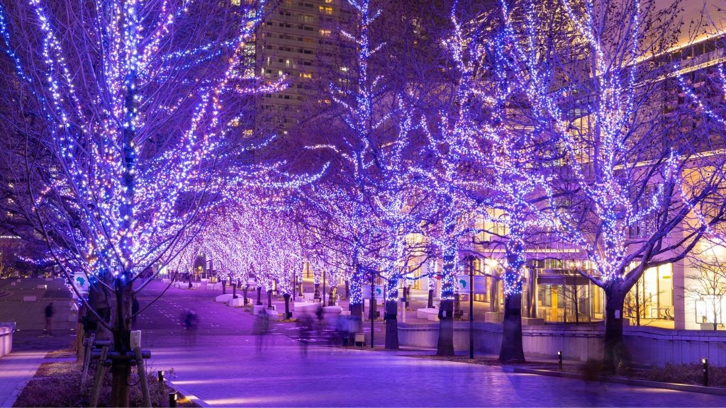 MARK IS みなとみらい　ライトアップ