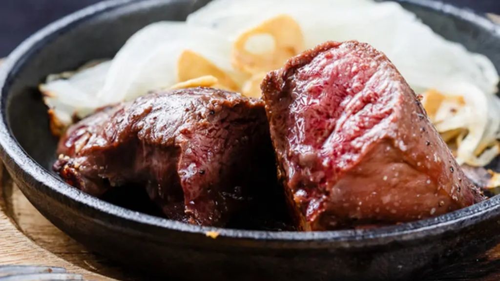 ビーフスタンドキッチンのビフテキ