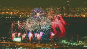 芦屋サマーカーニバルで見られる花火