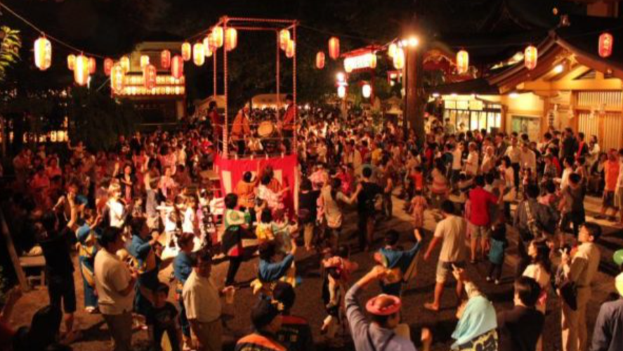 居木神社の納涼祭