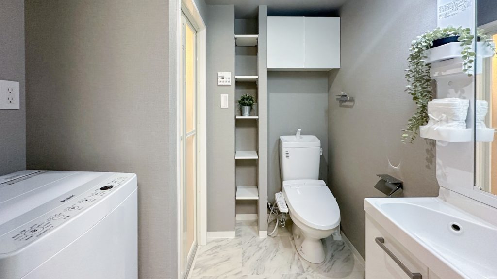 アットイン東新宿8-3のサニタリー