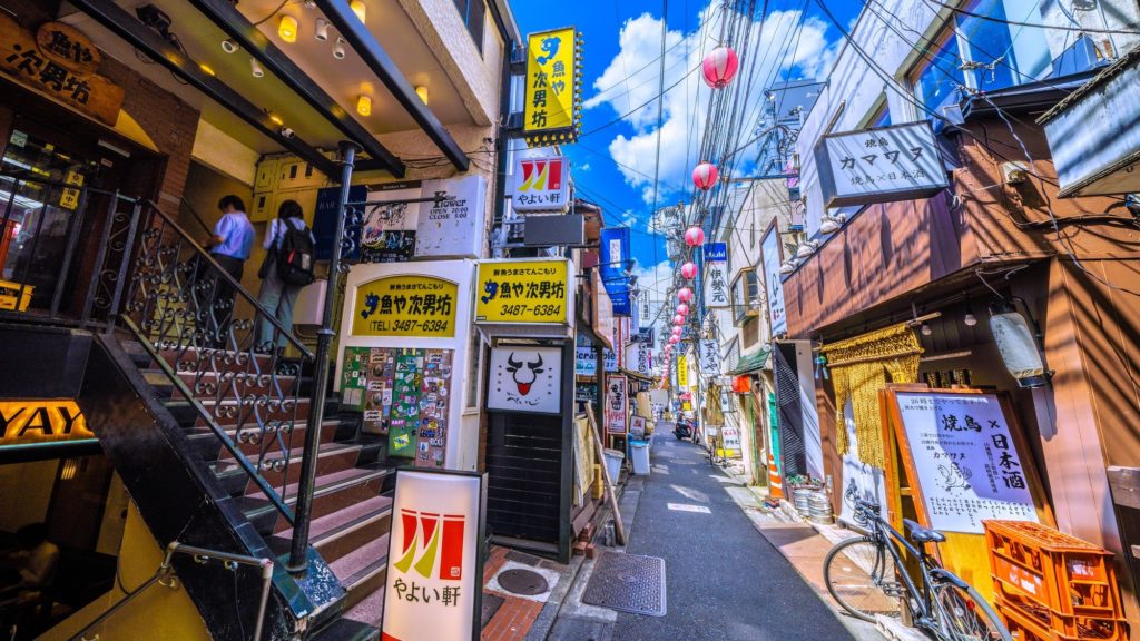 昼のすずらん通り