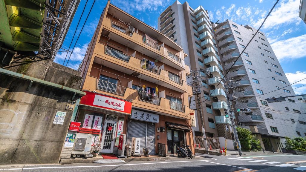 東中野のなつかしさが残る街の様子ー２