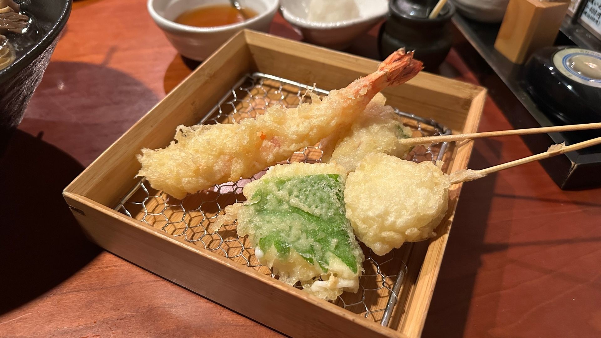 えんとの食事ー天ぷら