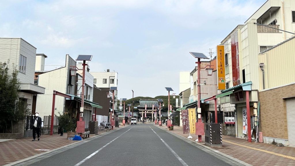 鮎鮓(あゆすし)街道の様子