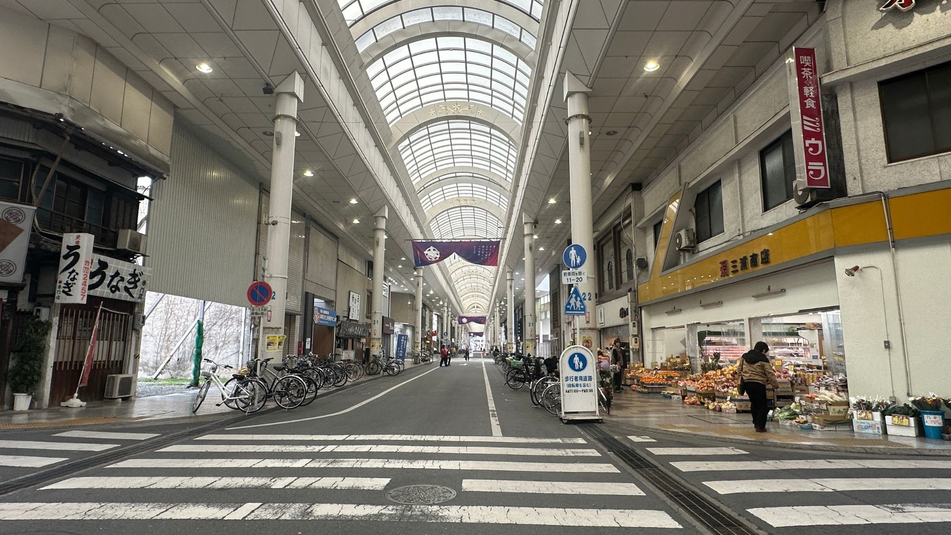 本町商店街の様子