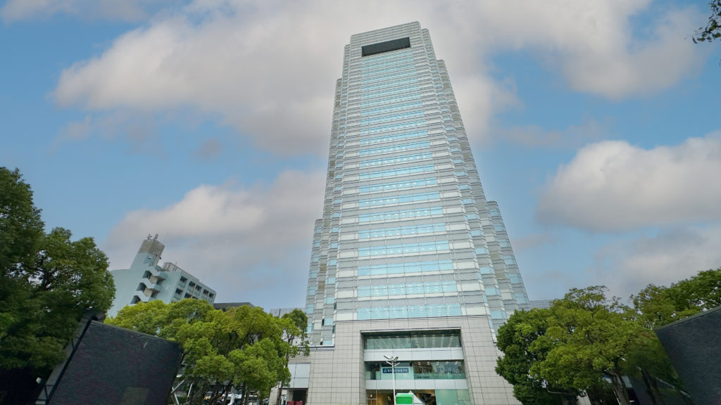 用賀のランドマーク「世田谷ビジネススクエア」