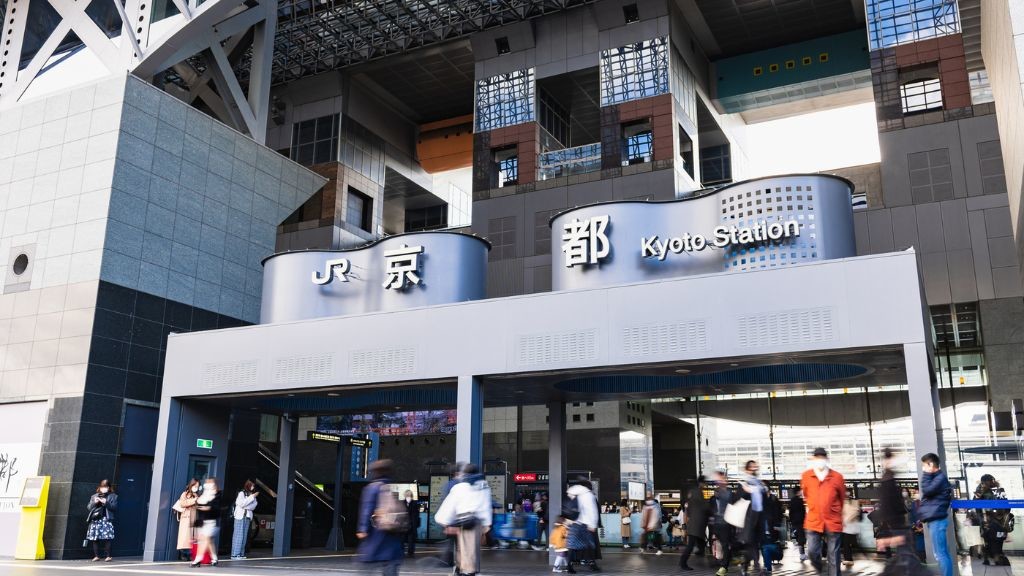 京都駅ビルの外観