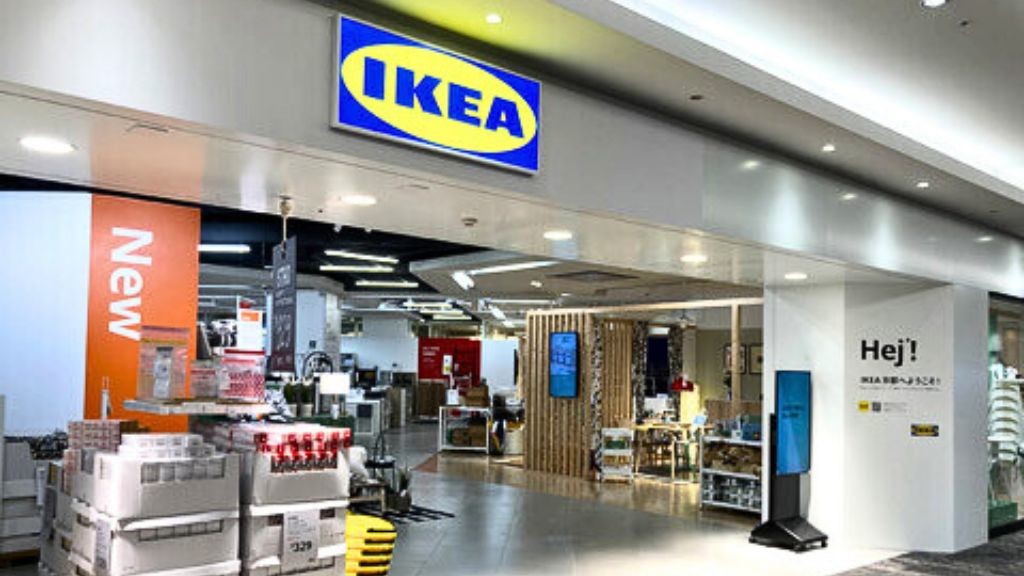 イオンモールKYOTOのテナント「IKEA」の様子