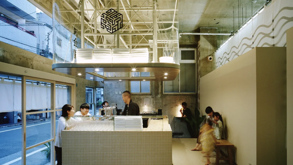 黄金湯のおしゃれなフロント