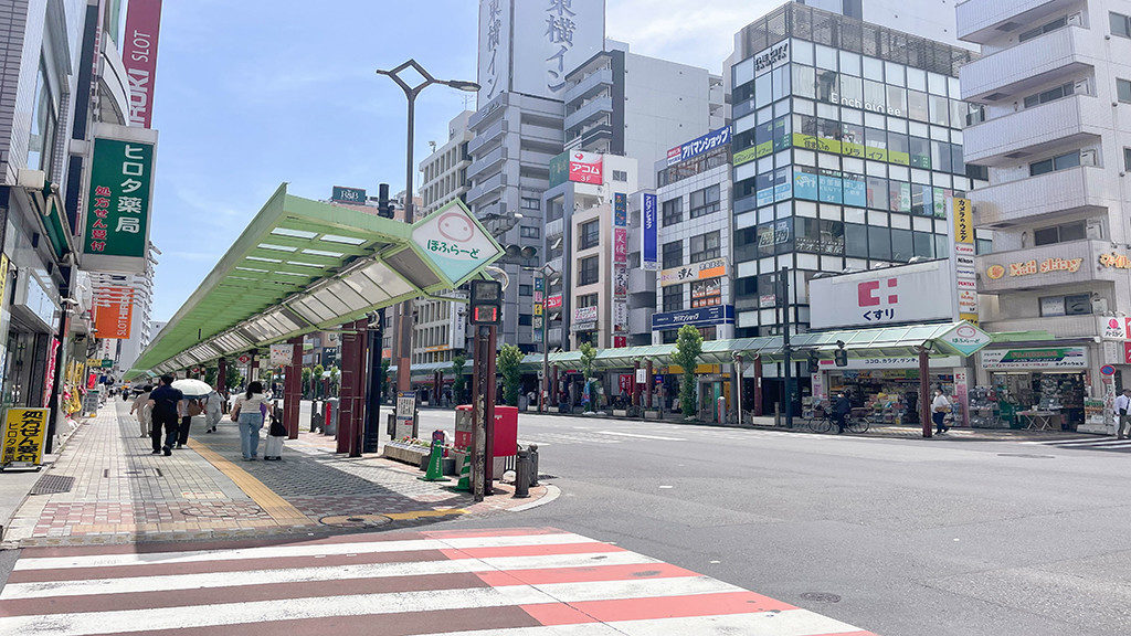 ぽぷらーど商店街　入口