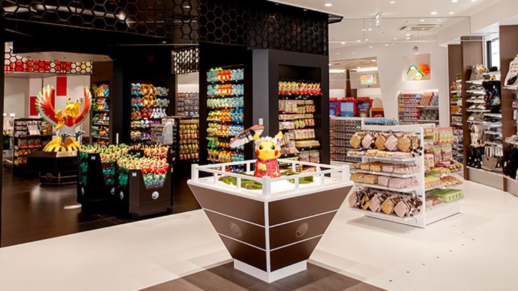 ポケモンセンターキョウトの店内