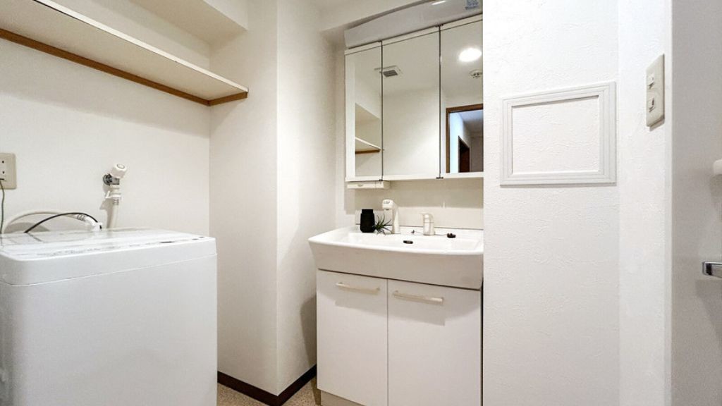 アットイン京都河原町8の洗面所