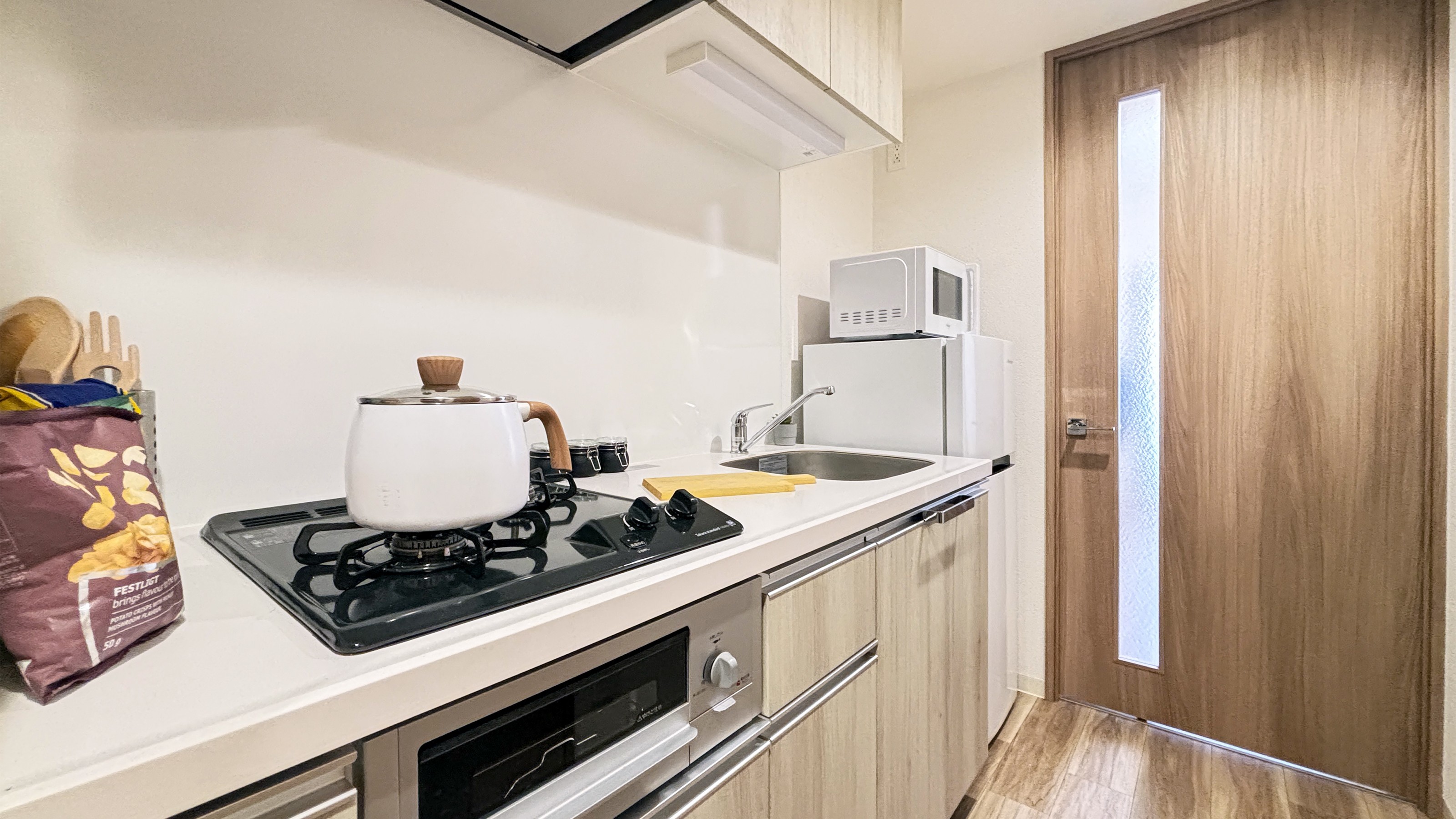 アットイン神戸三宮のキッチン