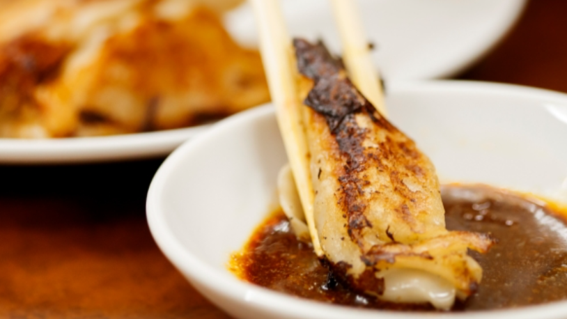 ぎょうざの店 ひょうたんの味噌だれ餃子