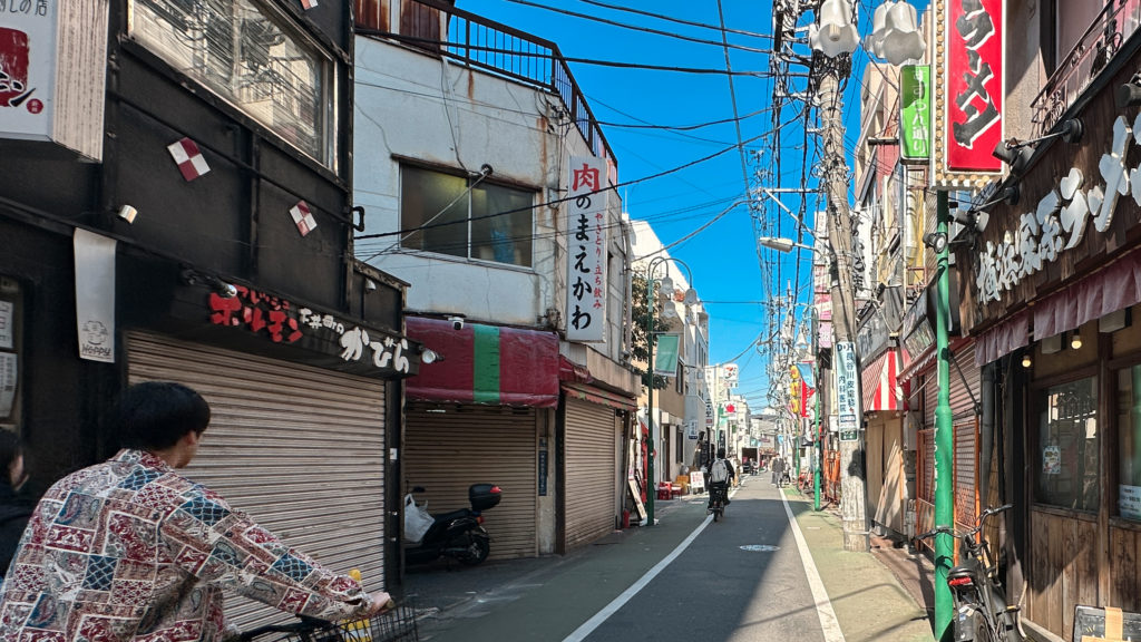 昼の大井すずらん通り商店会