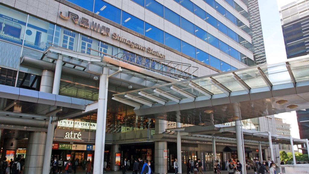 品川駅の入り口外観