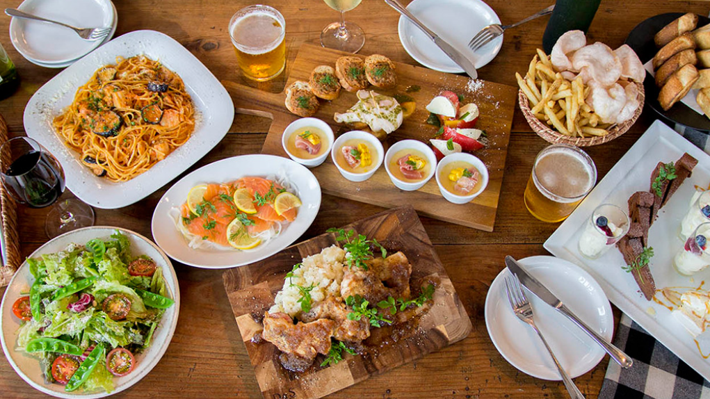 GOOD MORNING CAFEで食べられるパスタやサラダ