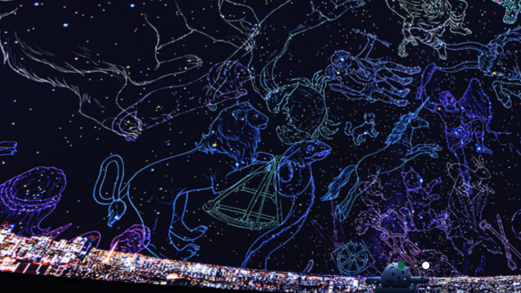 コスモプラネタリウム渋谷館内